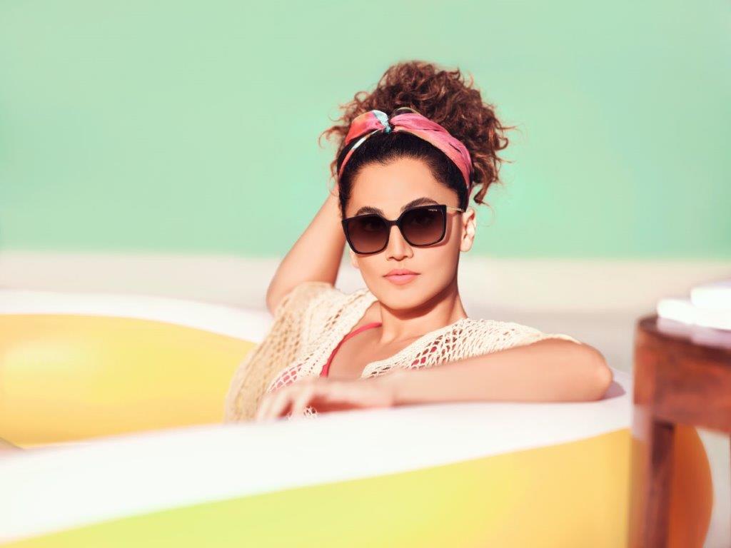 TAAPSEE PANNU - THE FACE OF VOGUE EYEWEAR IN INDIA
