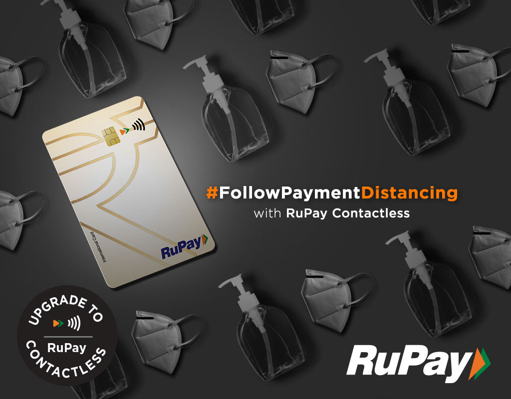Follow Payment Distancing with RuPay Contactless