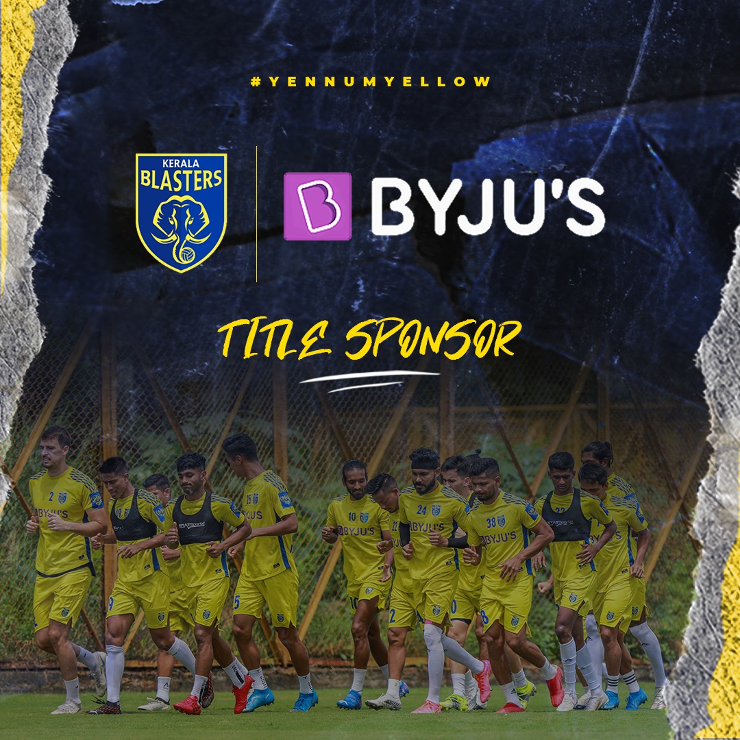 Kerala Blasters Byjus Title Sponsor